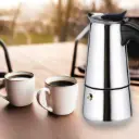 Eisenbach EB-900CM: S/S Cafetiere Expresso Coffee Maker  - 9 Cups