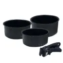 Neumann PRS3CDA: 4-Piece Marble Coated Casserole Set