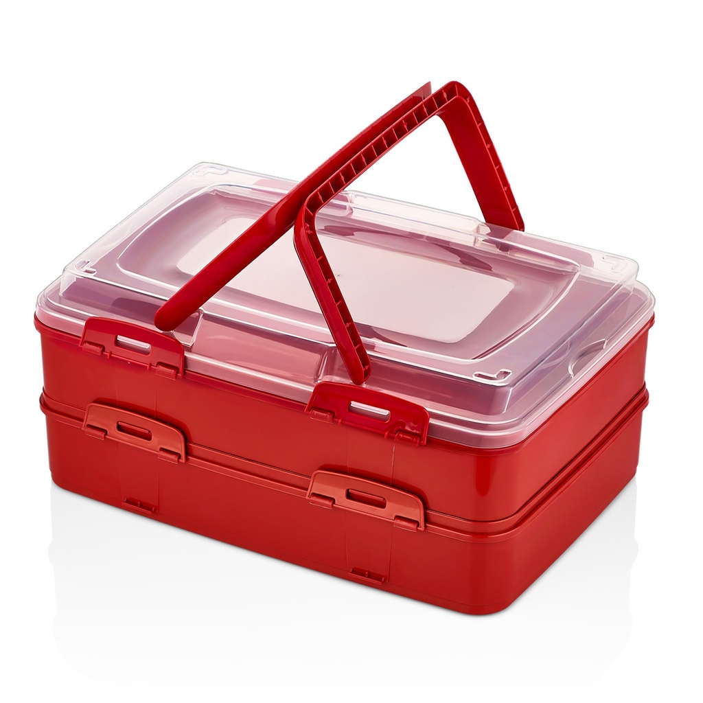 Herzberg Duplex Takeaway Pastry Carrying Box