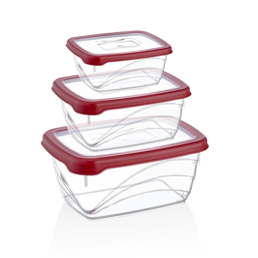 Herzberg 3 Pieces Extra Deep Bio Saver Box Set