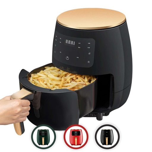 Cheffinger CF-AFRY4.5: 1400W Digital LED Air Fryer - 4.5 Liters