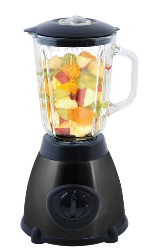 Royalty Line RL SME-600.6: Blender Mixer with Grinder - Black