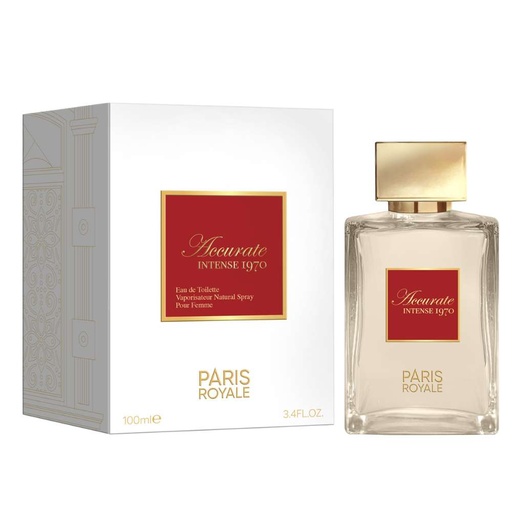 Paris Royale PR044: Accurate Intense 1970 for Woman 100ml EDT