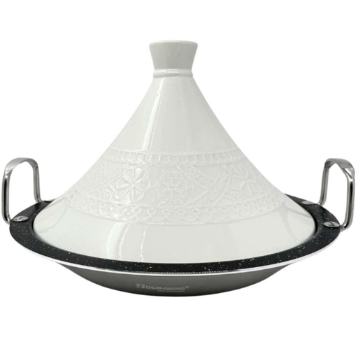 Rosenberg RB-TJ34: Marble Coated Tajine - 34cm