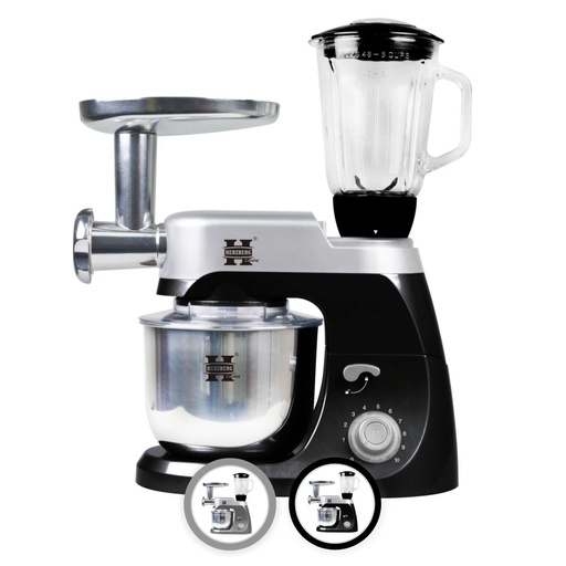 Herzberg HG-5029:3 in 1  800W Stand Mixer With Planetary Beating Action