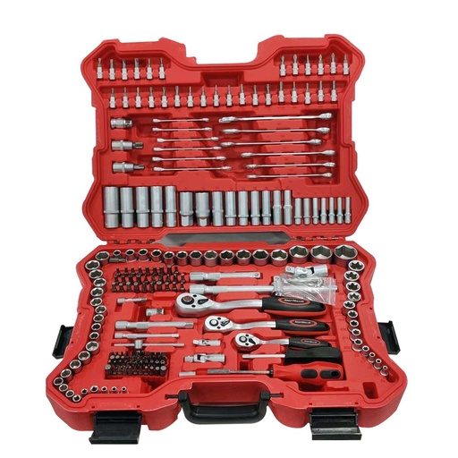 KraftMuller KM-215: 215 Pcs Socket Set (1/4 ", 3/8" & 1/2 ")
