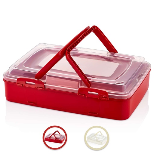 Herzberg HG-L719: Single-Tier Takeaway Pastry Carrying Box