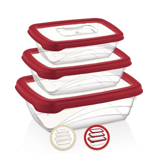 Herzberg 3 Pieces Bio Saver Box Set